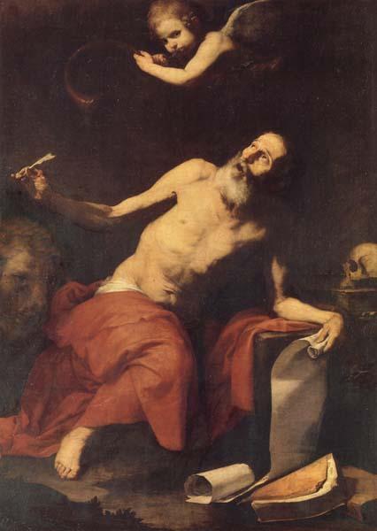 Jusepe de Ribera St.Jerome Hears the Trumpet oil painting picture